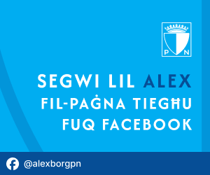 Segwi lil Alex fil-paġna tiegħu fuq Facebook
