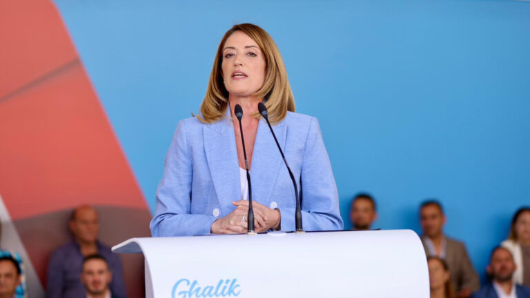 “Il-kandidati tal-PN qegħdin hemm għall-ġid tal-poplu kollu” – il-President tal-PE Roberta Metsola