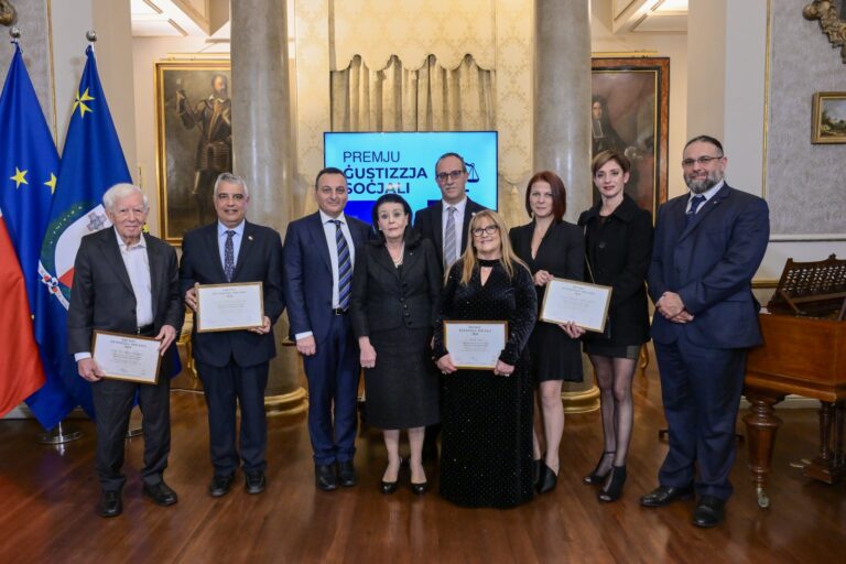 Tliet persuni u NGO rikonoxxuti għall-impenn u l-ħidma tagħhom favur il-ġustizzja soċjali